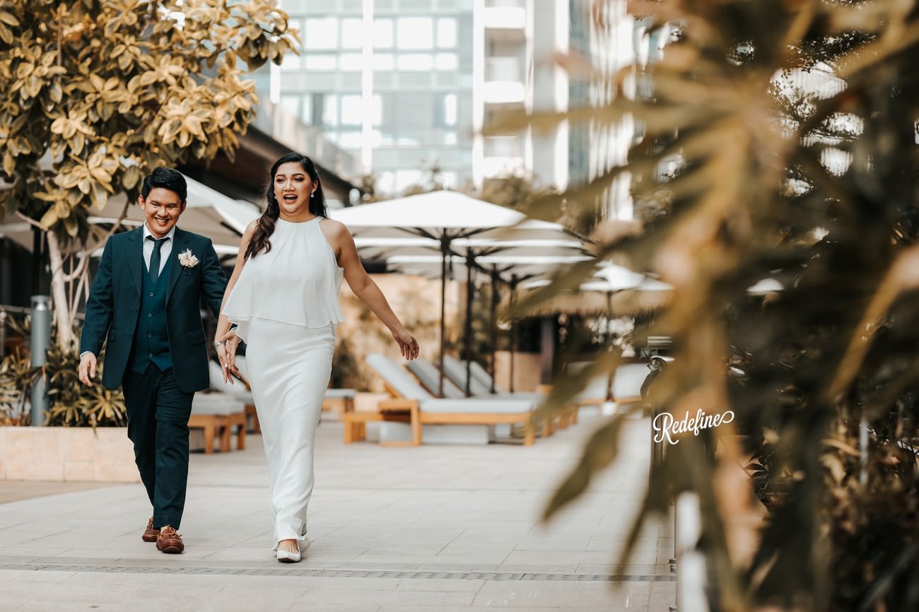 Modern Photographer based in the Philippines Redefine Grand Hyatt BGC The Peak Wedding