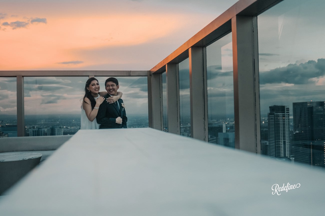 Modern Photographer based in the Philippines Redefine Grand Hyatt BGC The Peak Wedding