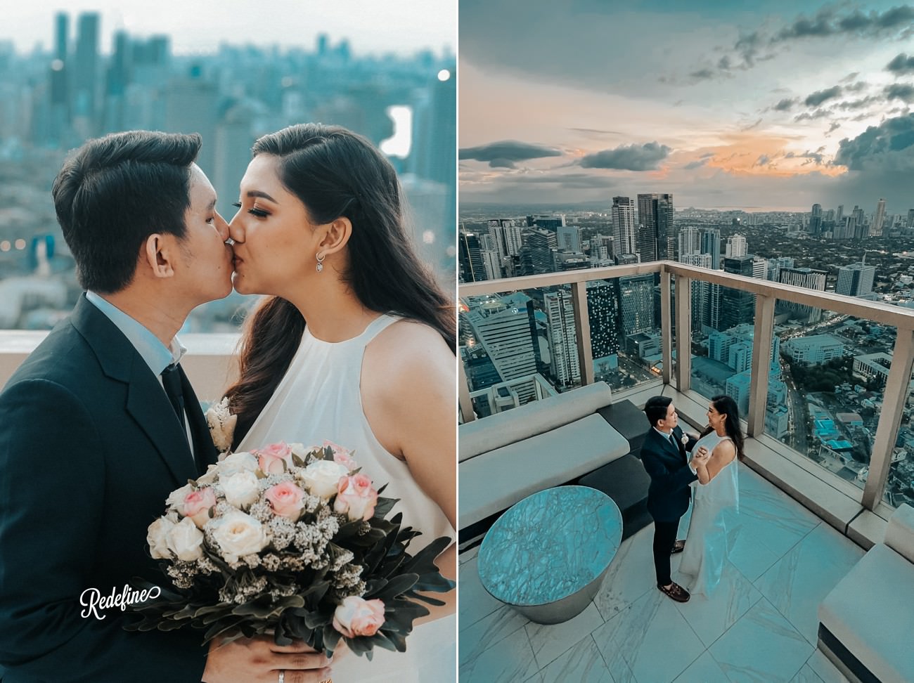 Modern Photographer based in the Philippines Redefine Grand Hyatt BGC The Peak Wedding