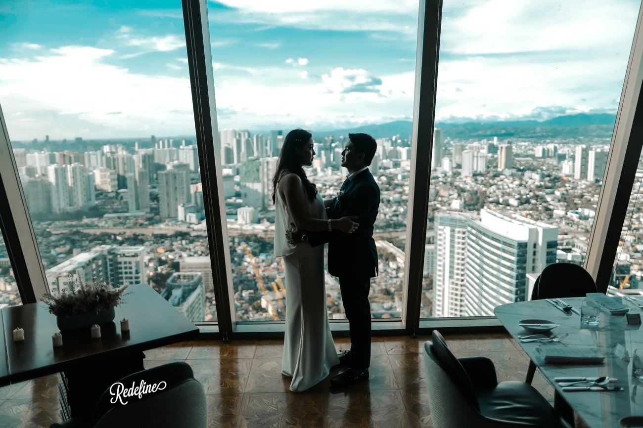 Modern Photographer based in the Philippines Redefine Grand Hyatt BGC The Peak Wedding