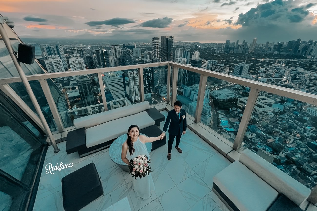 Modern Photographer based in the Philippines Redefine Grand Hyatt BGC The Peak Wedding