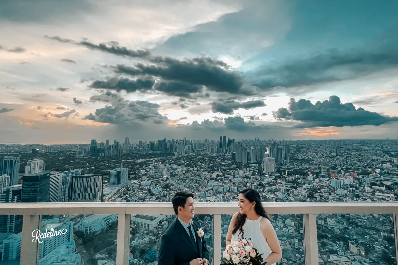 Modern Photographer based in the Philippines Redefine Grand Hyatt BGC The Peak Wedding