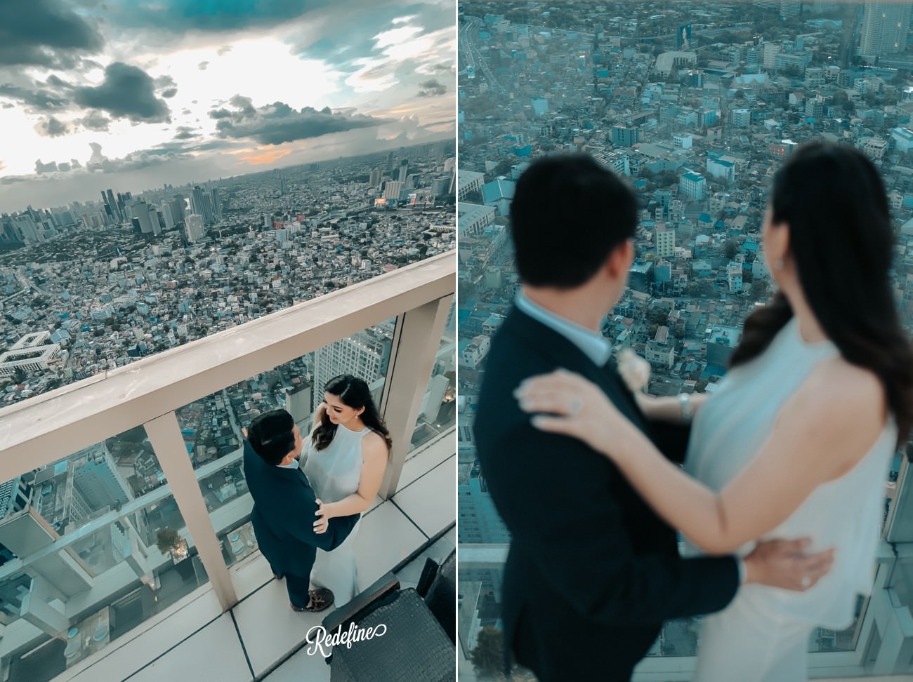 Modern Photographer based in the Philippines Redefine Grand Hyatt BGC The Peak Wedding