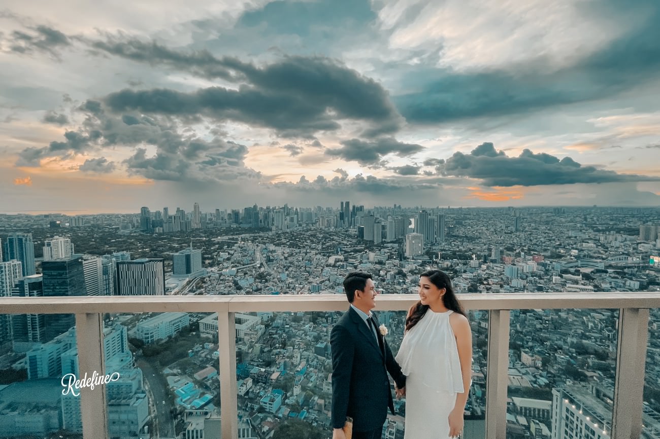 Modern Photographer based in the Philippines Redefine Grand Hyatt BGC The Peak Wedding