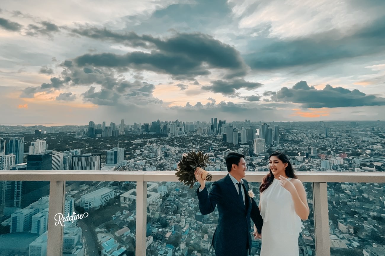 Modern Photographer based in the Philippines Redefine Grand Hyatt BGC The Peak Wedding