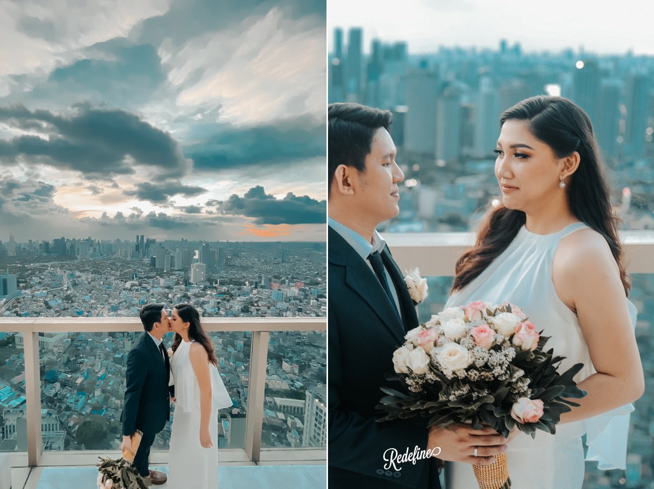 Modern Photographer based in the Philippines Redefine Grand Hyatt BGC The Peak Wedding