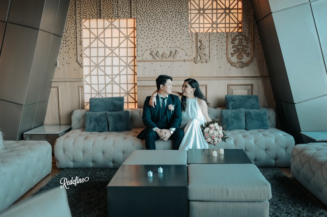 Modern Photographer based in the Philippines Redefine Grand Hyatt BGC The Peak Wedding
