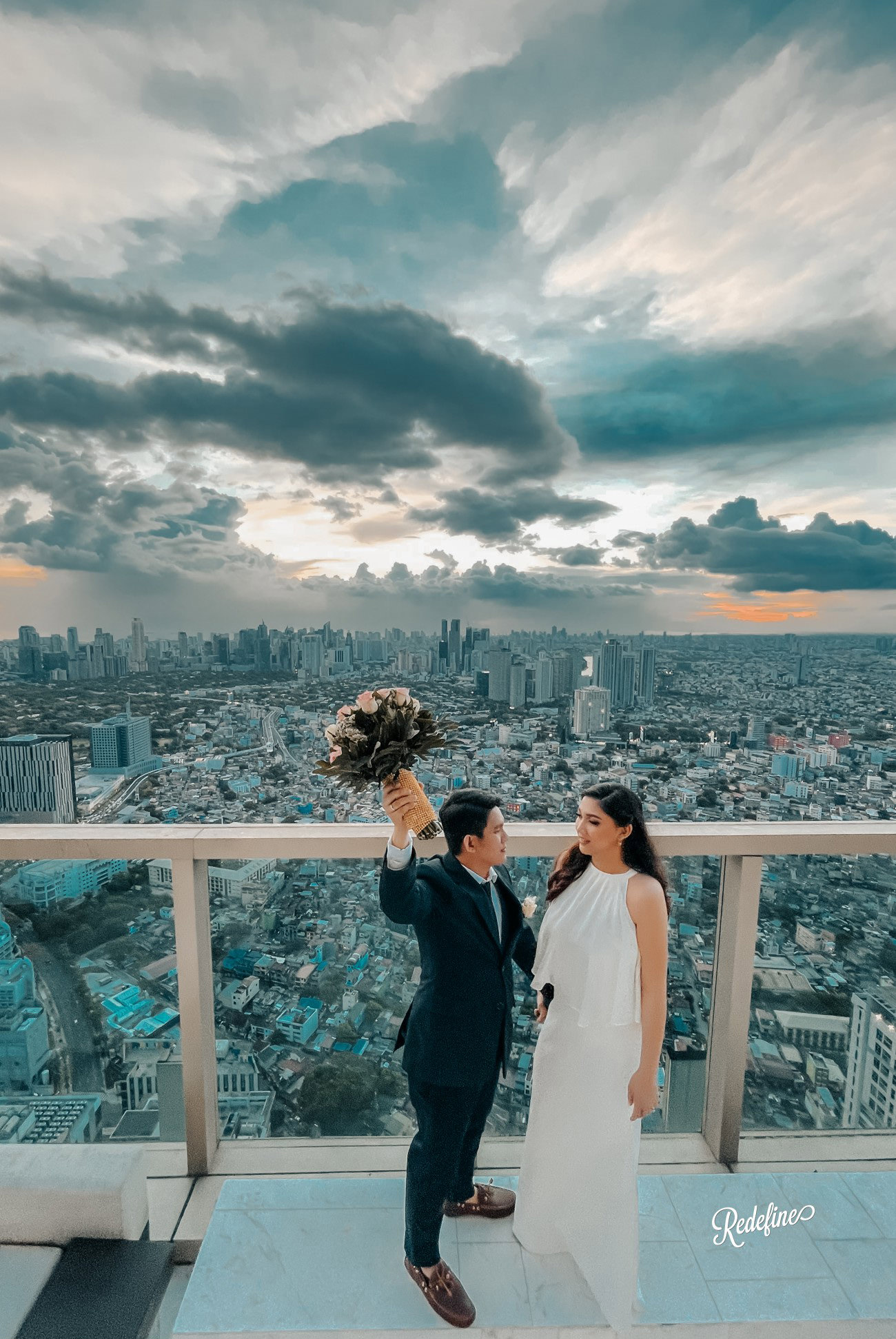 Modern Photographer based in the Philippines Redefine Grand Hyatt BGC The Peak Wedding