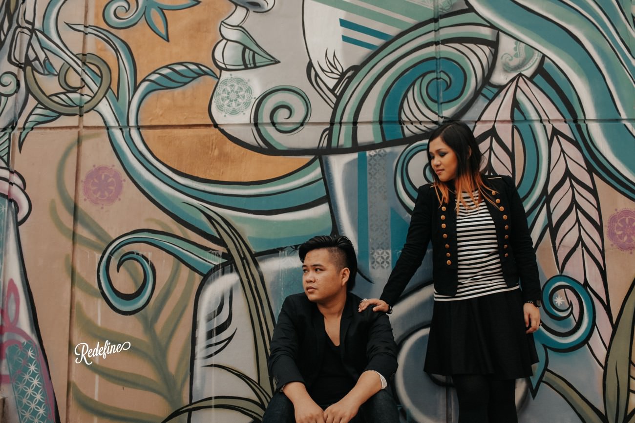 Patrick and Camy Art Inspired Prenup Shoot